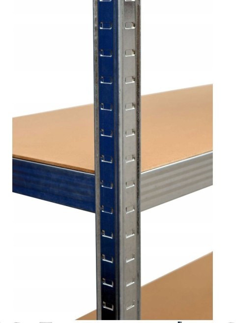 Regał Magazynowy Metalowy Do Piwnicy Garażu 5 Półek max 875 kg 90x30x180