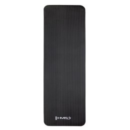 MATA DO ĆWICZEŃ JOGI 1,5 cm ANTYPOŚLIZGOWA HMS YM04 BLACK