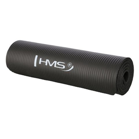 MATA DO ĆWICZEŃ JOGI 1,5 cm ANTYPOŚLIZGOWA HMS YM04 BLACK