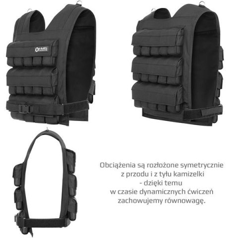 KTO30 KAMIZELKA TRENINGOWA Z OBCIĄŻENIEM HMS PREMIUM