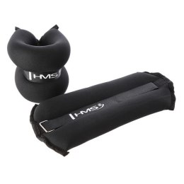 OB06 BLACK OBCIĄŻNIKI NA RĘCE I NOGI 2 X 3 KG HMS