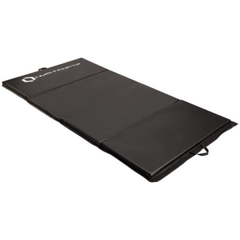 MGS01 MATERAC GIMNASTYCZNY SKŁADANY 2400X1200 MM BLACK HMS PREMIUM