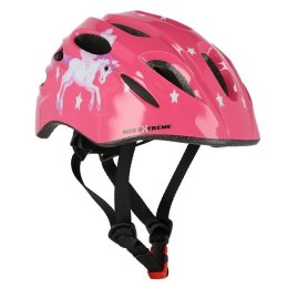 KASK MTW01 LED RÓŻOWY ROZM. XS (44-48 CM)