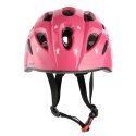 KASK MTW01 LED RÓŻOWY ROZM. S (48-52 CM)