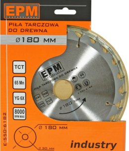 PIŁA TARCZOWA SPIEKOWA 180MM 24 ZĘBÓW EPM PROFESSIONAL
