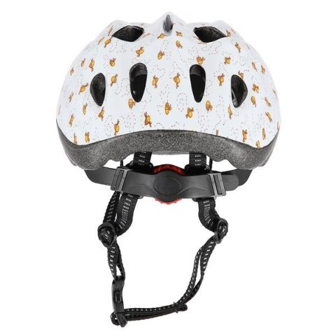 MTV65 BIAŁY ROZM. S (53-55 CM) KASK DZIECIĘCY NILS EXTREME