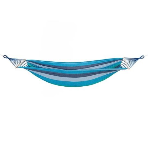 NC9004 NIEBIESKI-CIEMNO NIEBIESKI HAMAK Z DREWNIANĄ BELKA 70CM I METALOWYM UCHWYTEM NILS CAMP