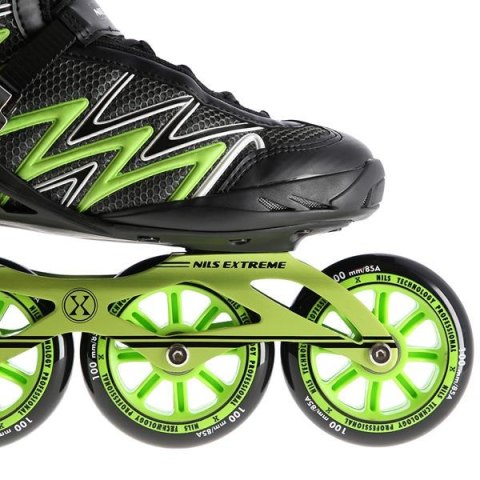 NA8660 ZIELONY ROZ 41 ŁYŻWOROLKI NILS EXTREME