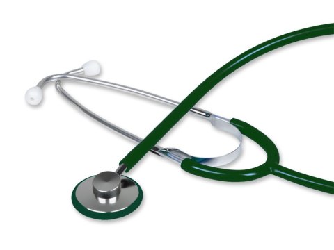 TRAD SINGLE HEAD STETHOSCOPE - DARK GREEN STETOSKOP