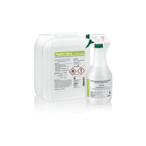 Medilab Fugaten Spray-1 litr ze spryskiwaczem Preparat do dezynfekcji wyrobów medycznych i powierzchni