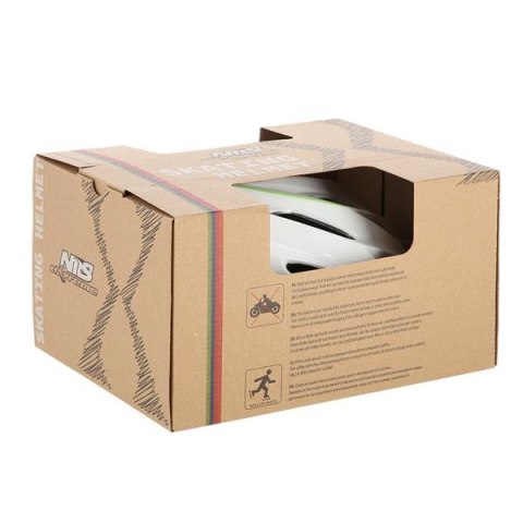 MTW58 BIAŁO-ZIELONY ROZM. L (58-61 CM) KASK NILS EXTREME