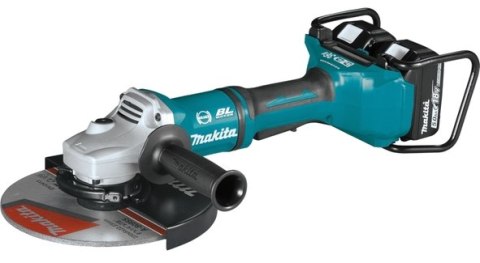 SZLIFIERKA KĄTOWA AKUMULATOROWA MAKITA DGA900PT2 230MM 2*18V 2*5.0AH