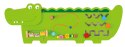 VIGA 50469 SENSORYCZNA TABLICA MANIPULACYJNA - KROKODYL