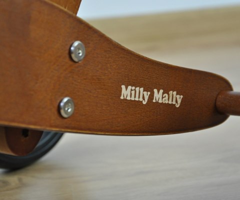 MILLY MALLY DREWNIANY JEŹDZIK 2W1 ROWEREK BIEGOWY/TRÓJKOŁOWY JAKE NATURAL