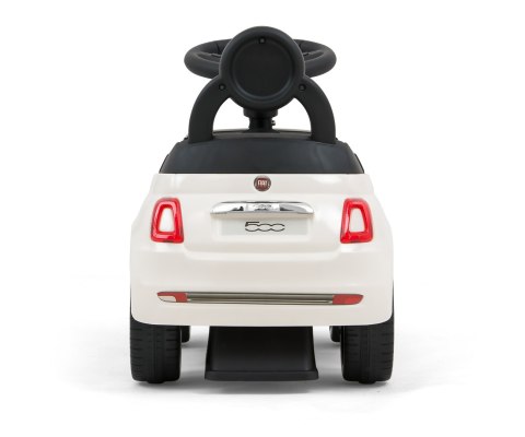 JEŹDZIK AUTO DLA DZIECI FIAT 500 DŹWIĘKI SCHOWEK CZERWONY