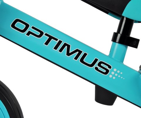 ROWEREK TRÓJKOŁOWY BIEGOWY Z PEDAŁAMI 3W1 OPTIMUS BLUE PIANKOWE KOŁA 12m+