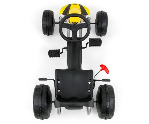 Gokart Pedały Piankowe koła Hamulec ręczny Viper Lekki Mocny dla Dzieci 87c