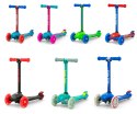 LEKKA HULAJNOGA TRÓJKOŁOWA SCOOTER ZAPP GREY OPCJA BALANSU ŚWIECĄCE KOŁA