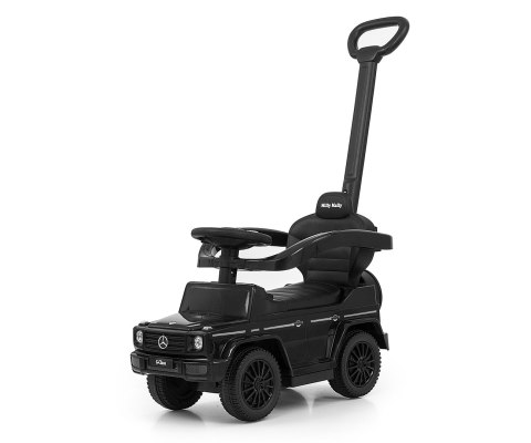 Jeździk dla Dzieci Auto Mercedes + Rączka, Klakson, Schowek G350D BLACK