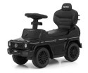 Jeździk dla Dzieci Auto Mercedes + Rączka, Klakson, Schowek G350D BLACK