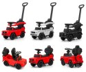 Jeździk dla Dzieci Auto Mercedes + Rączka, Klakson, Schowek G350D BLACK