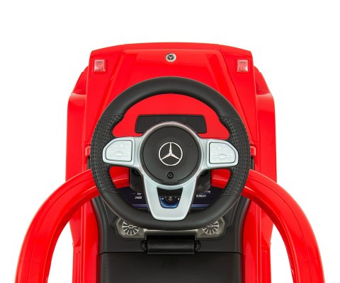 Jeździk dla Dzieci Auto Mercedes + Rączka, Klakson, Schowek G350D RED