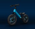 Rowerek Biegowy Dla Dzieci Świecący LED Spark Blue Qplay Gumowe opony