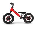Rowerek Biegowy Dla Dzieci Świecący LED Spark Red Qplay Gumowe opony