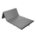 MGS01 MATERAC GIMNASTYCZNY SKŁADANY 2400X1200 MM GRAY HMS PREMIUM