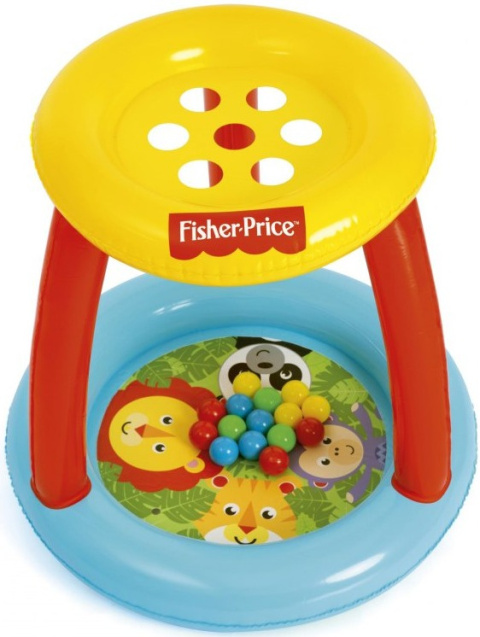 Fisher Price Basen dla dzieci z daszkiem +15 piłek