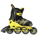 NA11010 CZARNO-ŻÓŁTY ROZM. L (39-42) ŁYŻWOROLKI NILS EXTREME