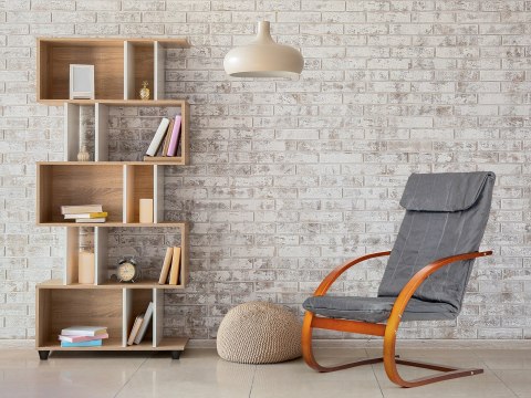 FOTEL FIŃSKI BUJANY LEŻANKA LEŻAK DO SALONU SZARY