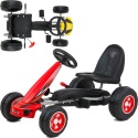 Gokart Pedały Piankowe koła Hamulec ręczny Viper Lekki Mocny dla Dzieci 87c