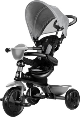Qplay Rowerek Trójkołowy Cosy 4w1 EVA do 20kg Grey