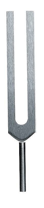 Riester Stroik bez ciężarków-5167 Stroik C-2 512 Hz aluminiowy Stroik laryngologiczny bez ciężarków