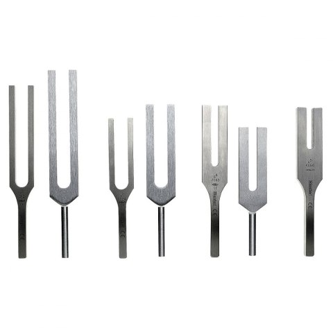 Riester Stroik bez ciężarków-5167 Stroik C-2 512 Hz aluminiowy Stroik laryngologiczny bez ciężarków