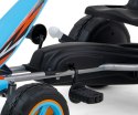 Gokart na Pedały Piankowe koła Hamulec ręczny Viper 87cm Lekki Mocny dla Dzieci BLUE
