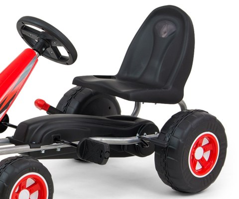 Gokart Pedały Piankowe koła Hamulec ręczny Viper Lekki Mocny dla Dzieci 87c