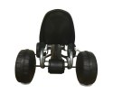 Gokart na Pedały Piankowe koła Hamulec ręczny Viper 87cm Lekki Mocny dla Dzieci WHITE