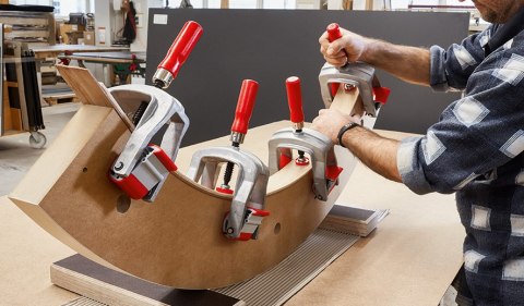 BESSEY ŚCISK STOLARSKI KRAWĘDZIOWY DOCZOŁOWY 'KANTENFIX'110MM