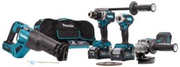 MAKITA ZESTAW ELEKTRONARZĘDZI 40V XGT DF001G+TD001G+GA005G+JR001G 2*4.0AH