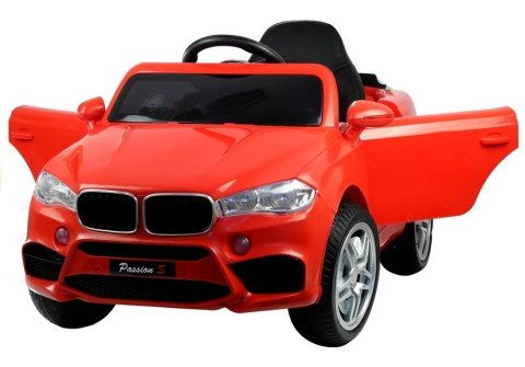 AUTO NA AKUMULATOR MP3 SKÓRA PILOT EVA HL1538 CZERWONE