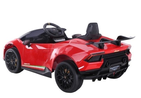 AUTO NA AKUMULATOR SKÓRA PILOT EVA LAMBORGHINI HURACAN CZERWONE