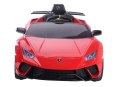AUTO NA AKUMULATOR SKÓRA PILOT EVA LAMBORGHINI HURACAN CZERWONE