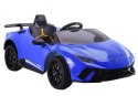 AUTO NA AKUMULATOR SKÓRA PILOT EVA LAMBORGHINI HURACAN NIEBIESKIE