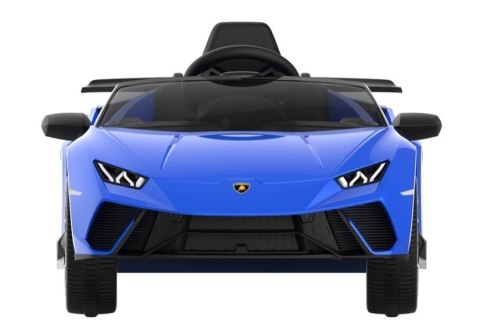 AUTO NA AKUMULATOR SKÓRA PILOT EVA LAMBORGHINI HURACAN NIEBIESKIE