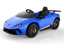 AUTO NA AKUMULATOR SKÓRA PILOT EVA LAMBORGHINI HURACAN NIEBIESKIE