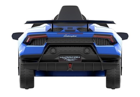 AUTO NA AKUMULATOR SKÓRA PILOT EVA LAMBORGHINI HURACAN NIEBIESKIE