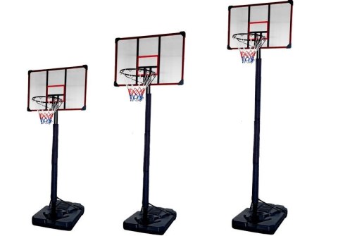 KOSZ DO KOSZYKÓWKI MOBILNY REGULOWANY STOJAK 200-305CM CDB-001B