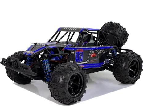 AUTO TERENOWE BUGGY ZDALNIE STEROWANE 1:18 NIEBIESKIE ENOZE 9303E 45 KM/H